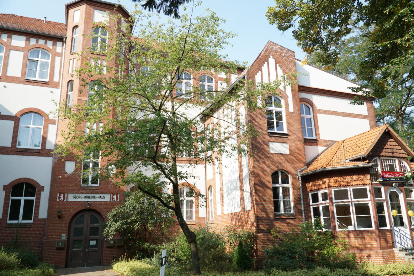 Vereinsheim-Eingang