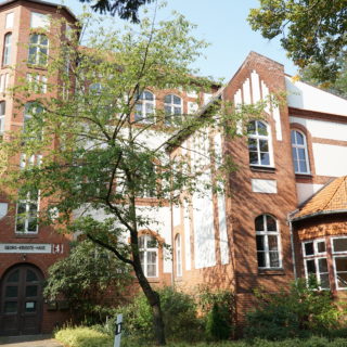Vereinsheim-Eingang
