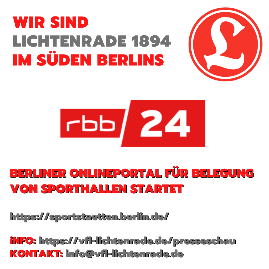 Rbb24 – Berliner Onlineportal Für Belegung Von Sporthallen Startet ...